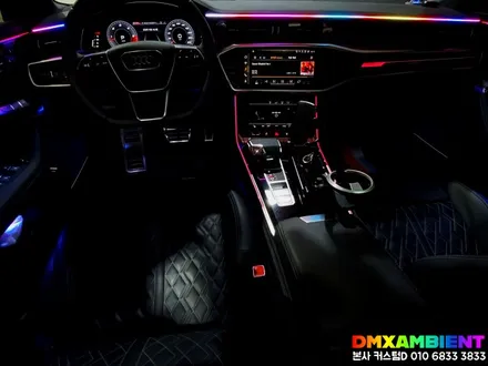 아우디 신형 A7(4K) 엠비언트 대시보드 DMX 무빙 아크릴 실내 튜닝 / 인천 남동구
