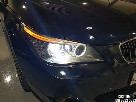 BMW E60 528i 엔젤아이 LED링마커/HID 6000K 화이트 색상의 H8/D1S 규격으로 광량 업그레이드! / 인천 남동구