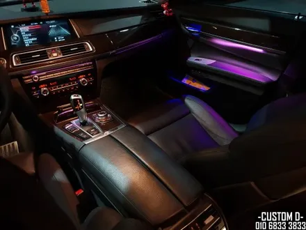 BMW 750LI 11가지 풀컬러 엠비언트 라이트 실내LED조명 업그레이드!/클럽/매니아/730D / 인천 남동구