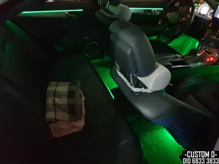 W204 벤츠 C클래스 C220 CDI 64색 가변 엠비언트 무드등 LED실내등 튜닝 후기! / 인천 남동구
