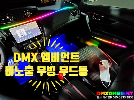 닛산 dmx 무빙 엠비언트 엑스트레일 알티마 맥시마 무드등 실내 LED 튜닝 / 인천 남동구