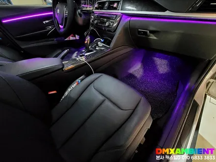 BMW 3시리즈 엠비언트 순정형 무드등 튜닝 DMX에서 제대로 보여주마! / 인천 남동구