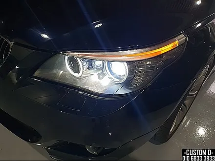 BMW E60 528i 엔젤아이 LED링마커/HID 6000K 화이트 색상의 H8/D1S 규격으로 광량 업그레이드! / 인천 남동구