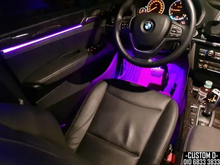 BMW F26 X4 엠비언트 라이트 64색 가변 LED실내등 무드등 튜닝! / 인천 남동구