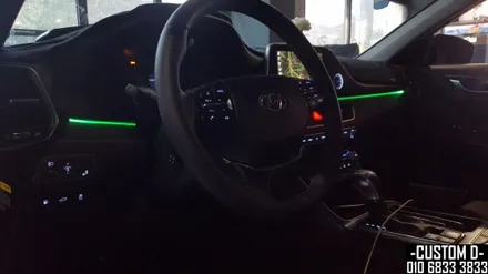 인천에서 저렴하게 그랜저 IG 엠비언트 라이트 RGB 실내 가변 무드등 튜닝 후기! / 인천 남동구