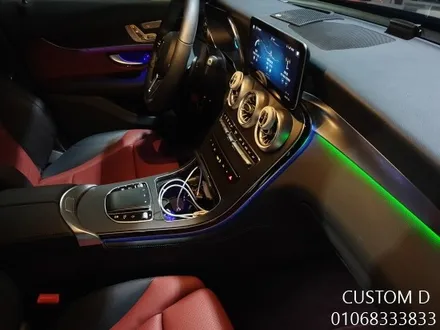 W205 C클래스 대시보드에 순정형 엠비언트 작업이 가능합니다. / 인천 남동구