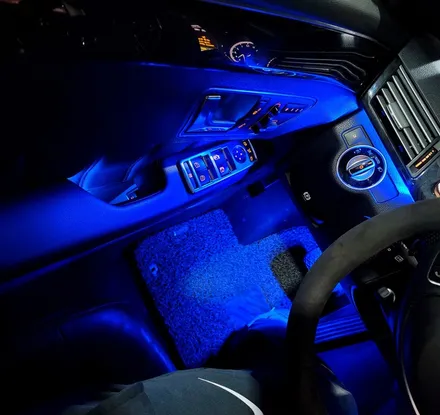 벤츠 E클래스 E350 E200 E250 엠비언트 64컬러 광량 업그레이드 / 인천 남동구