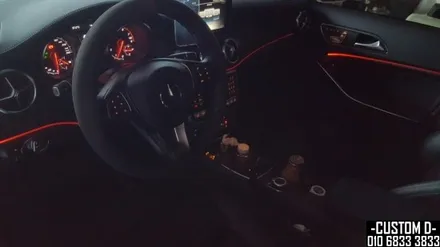 벤츠 X156 GLA250 풀컬러 RGB엠비언트 실내무드등 인스톨! / 인천 남동구