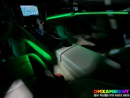 포르쉐 파나메라 엠비언트 순정형 DMX 무드등으로 신형 개조 튜닝! / 인천 남동구