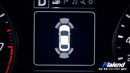아반떼AD 전방 센서 설치! 안전 주차 위한 순정 튜닝 / 창원시 의창구