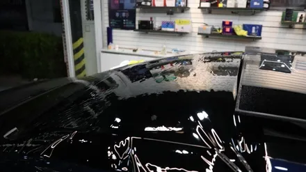 제네시스 G70 STEK 블랙 PPF 루프스킨 작업소개 이제는 랩핑보다 PPF로 루프스킨하자 / 창원시 의창구