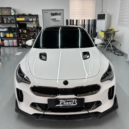 기아 스팅어 루프스킨 3M 2080 Gloss Black / 창원 팔용동