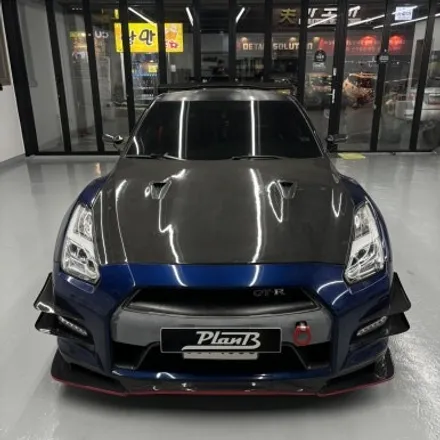 NISSAN GTR R35 카본 포인트 랩핑 (PlanB PET 6D Carbon Fiber #PCF-06T) / 창원 팔용동