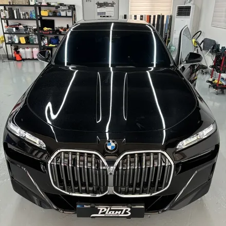 창원 생활보호 PPF BMW 신형 7시리즈 (G70) 보닛, 범퍼 상단 PPF / 창원 팔용동