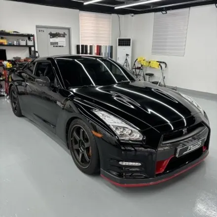 NISSAN GTR R35 전체랩핑 (PlanB PET Midnight Purple) 미드나잇 퍼플 랩핑 / 창원 팔용동
