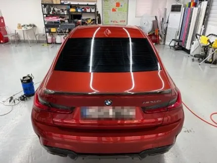 BMW M340i 노후된 카본 루프스킨 제거! 4년? 오래된 필름, 왜 빨리 제거해야 할까? | 창원랩핑 / 창원 팔용동