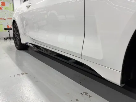 창원랩핑 BMW 420i 사이드스커트 블랙포인트랩핑 & M퍼포먼스 데칼 시공 / 창원 팔용동