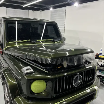 경남 창원/마산 PPF MERCEDES BENZ G63 AMG 프론트패키지 PPF(범퍼/본넷/라이트커버/그릴/라이트/휀다) / 창원 팔용동
