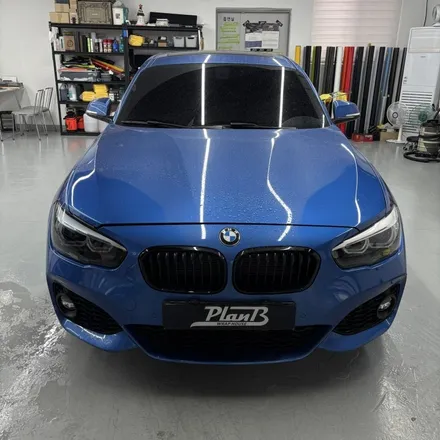 창원 스모그PPF(톤다운PPF)-BMW 118d 쉐도우패키지 앞,뒤 톤다운PPF 클리프디자인 스모그PPF필름 마산스모그PPF 마산톤다운PPF 경남톤다운필름 경남스모그PPF / 창원 팔용동