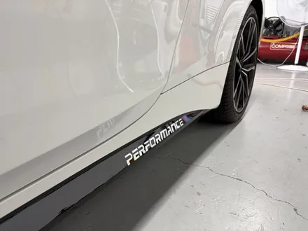 창원랩핑 BMW 420i 사이드스커트 블랙포인트랩핑 & M퍼포먼스 데칼 시공 / 창원 팔용동