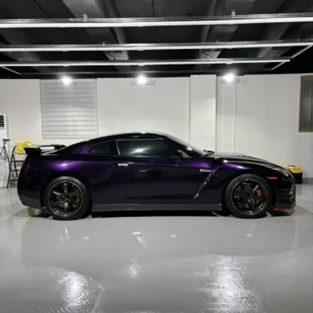 NISSAN GTR R35 전체랩핑 (PlanB PET Midnight Purple) 미드나잇 퍼플 랩핑 / 창원 팔용동