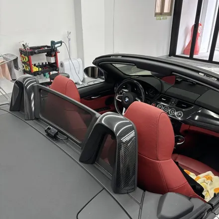 창원크롬죽이기 BMW Z4 (e89) 헤드롤바 6D카본랩핑-플랜비 6D 카본 휀다파츠 크롬죽이기-3m2080유광블랙 마산크롬죽이기 경남크롬죽이기 / 창원 팔용동