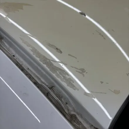 메르세데스 벤츠 E-class (E220d) 루프스킨 제거 및 재시공 3M 2080 Gloss Black / 창원 팔용동