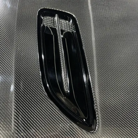 창원 6D카본랩핑 스팅어 3.3GT 본넷/트렁크 포인트랩핑 PlanB 6D Carbon Fiber / 창원 팔용동