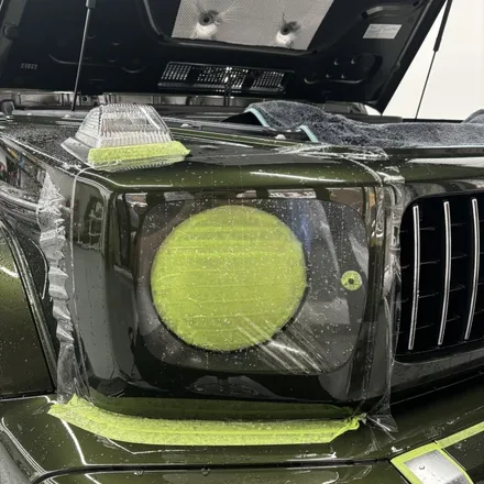 경남 창원/마산 PPF MERCEDES BENZ G63 AMG 프론트패키지 PPF(범퍼/본넷/라이트커버/그릴/라이트/휀다) / 창원 팔용동