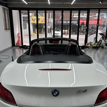 창원크롬죽이기 BMW Z4 (e89) 헤드롤바 6D카본랩핑-플랜비 6D 카본 휀다파츠 크롬죽이기-3m2080유광블랙 마산크롬죽이기 경남크롬죽이기 / 창원 팔용동