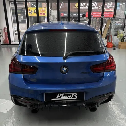 창원 스모그PPF(톤다운PPF)-BMW 118d 쉐도우패키지 앞,뒤 톤다운PPF 클리프디자인 스모그PPF필름 마산스모그PPF 마산톤다운PPF 경남톤다운필름 경남스모그PPF / 창원 팔용동
