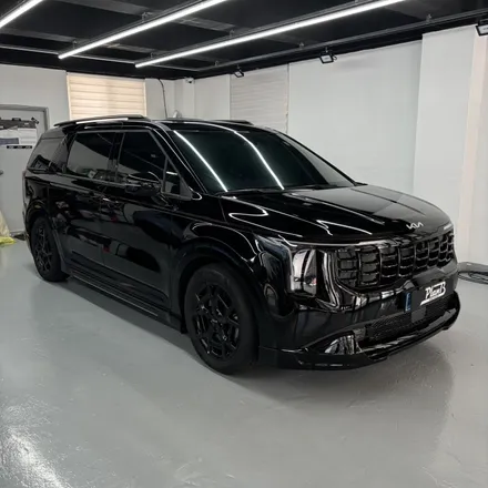 창원 크롬죽이기 기아 카니발 KA4 F/L 크롬딜리트 3M Gloss Black / 창원 팔용동
