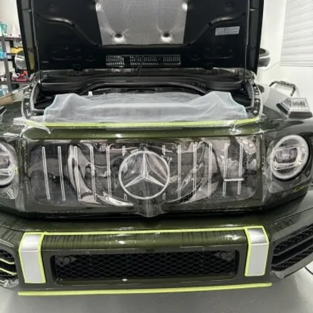 경남 창원/마산 PPF MERCEDES BENZ G63 AMG 프론트패키지 PPF(범퍼/본넷/라이트커버/그릴/라이트/휀다) / 창원 팔용동