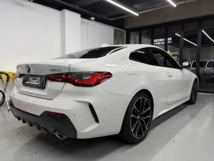 창원랩핑 BMW 420i 사이드스커트 블랙포인트랩핑 & M퍼포먼스 데칼 시공 / 창원 팔용동