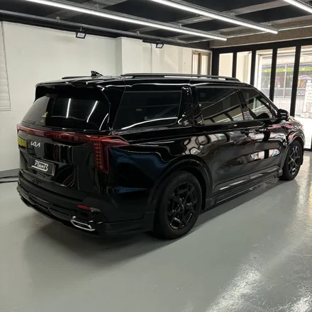 창원 크롬죽이기 기아 카니발 KA4 F/L 크롬딜리트 3M Gloss Black / 창원 팔용동
