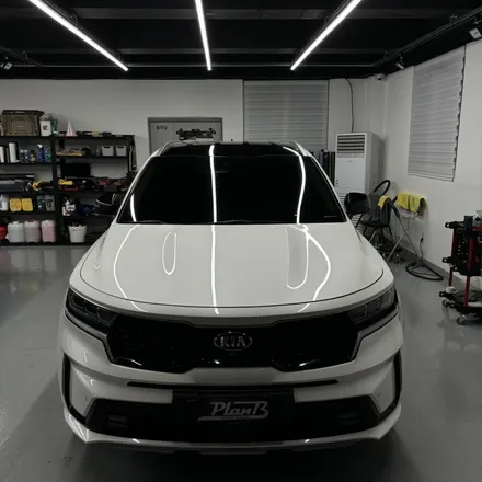 창원 루프스킨 기아 쏘렌토 MQ4 3M 2080 Gloss Black / 창원 팔용동