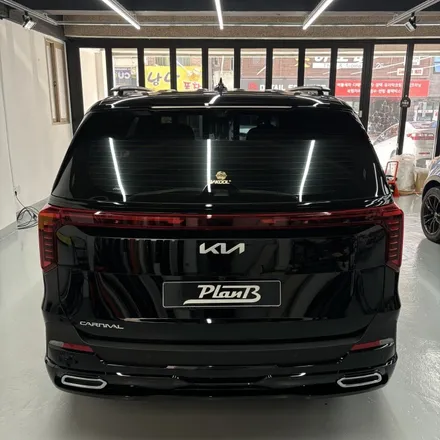 창원 크롬죽이기 기아 카니발 KA4 F/L 크롬딜리트 3M Gloss Black / 창원 팔용동