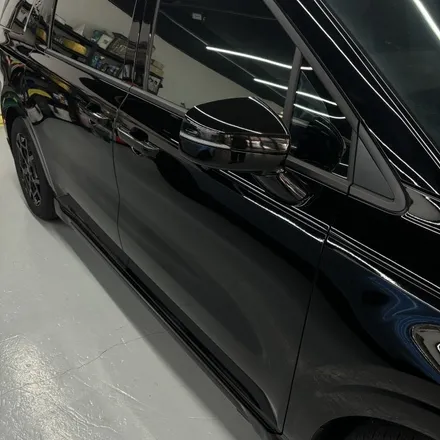 창원 크롬죽이기 기아 카니발 KA4 F/L 크롬딜리트 3M Gloss Black / 창원 팔용동