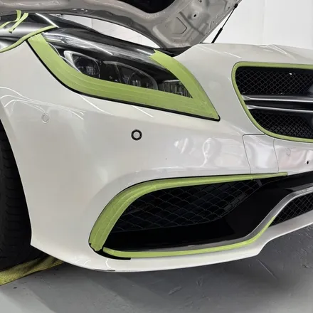 창원랩핑 메르세데스 벤츠 CLS 63AMG S 에이버리 사틴블랙 전체랩핑 경남랩핑 마산랩핑 진해랩핑 김해랩핑 / 창원 팔용동