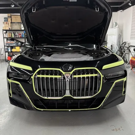 경남창원랩핑보험처리 - BMW740i 사고수리후 랩핑보험처리 창원랩핑 마산랩핑 마산랩핑보험처리 경남랩핑 김해랩핑 진해랩핑 밀양랩핑 의창구랩핑 팔용동랩핑 7시리즈그릴크롬죽이기 / 창원 팔용동