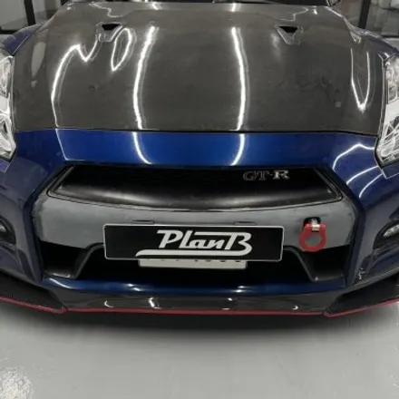 NISSAN GTR R35 카본 포인트 랩핑 (PlanB PET 6D Carbon Fiber #PCF-06T) / 창원 팔용동