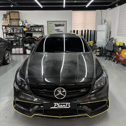 창원랩핑제거-경남마산전체랩핑 제거 벤츠 CLS 63AMG S 풀카본랩핑 제거 경남랩핑 창원랩핑 마산랩핑 진주랩핑 김해랩핑 밀양랩핑 / 창원 팔용동