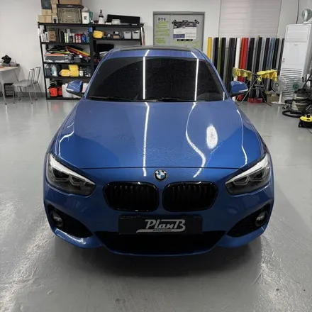 창원 스모그PPF(톤다운PPF)-BMW 118d 쉐도우패키지 앞,뒤 톤다운PPF 클리프디자인 스모그PPF필름 마산스모그PPF 마산톤다운PPF 경남톤다운필름 경남스모그PPF / 창원 팔용동