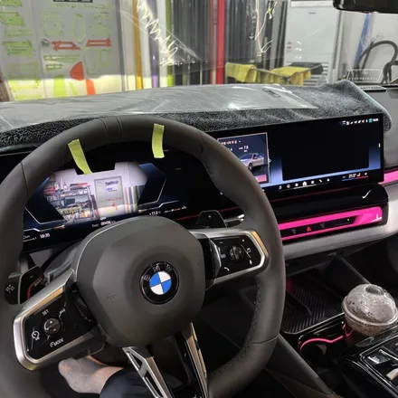 창원실내PPF&디스플레이모니터 지문방지필름시공 BMW 5시리즈 G60실내PPF 경남마산창원PPF 플랜비창원점 PPF는 신차일수록 빨리하실수록 좋습니다. 창원랩핑 창원크롬죽이기 / 창원 팔용동