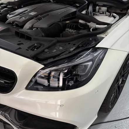 창원랩핑제거-경남마산전체랩핑 제거 벤츠 CLS 63AMG S 풀카본랩핑 제거 경남랩핑 창원랩핑 마산랩핑 진주랩핑 김해랩핑 밀양랩핑 / 창원 팔용동