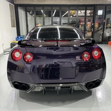 NISSAN GTR R35 전체랩핑 (PlanB PET Midnight Purple) 미드나잇 퍼플 랩핑 / 창원 팔용동