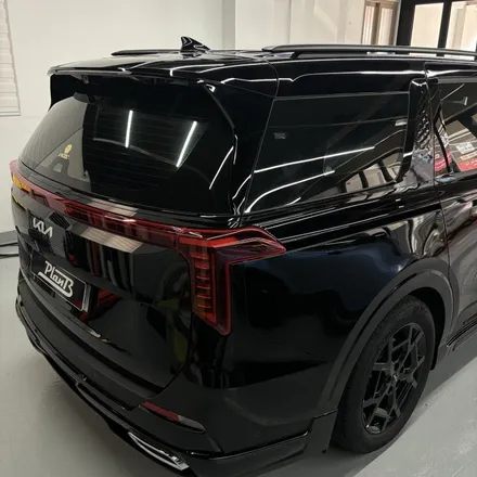 창원 크롬죽이기 기아 카니발 KA4 F/L 크롬딜리트 3M Gloss Black / 창원 팔용동