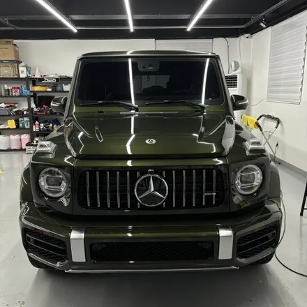 경남 창원/마산 PPF MERCEDES BENZ G63 AMG 프론트패키지 PPF(범퍼/본넷/라이트커버/그릴/라이트/휀다) / 창원 팔용동