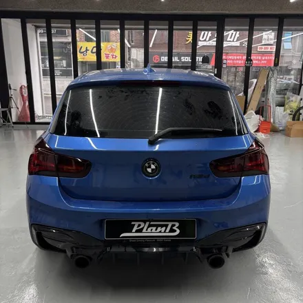 창원 스모그PPF(톤다운PPF)-BMW 118d 쉐도우패키지 앞,뒤 톤다운PPF 클리프디자인 스모그PPF필름 마산스모그PPF 마산톤다운PPF 경남톤다운필름 경남스모그PPF / 창원 팔용동