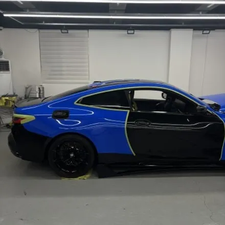 창원랩핑 - BMW M4(G82)전체랩핑+스포일러포인트랩핑 플랜비창원점/브라바도-마카롱잼스톤블루 경남마산랩핑 창원전체랩핑잘하는곳 랩핑맛집 M4랩핑 / 창원 팔용동